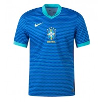 Maglia Calcio Brasile Seconda Divisa Copa America 2024 Manica Corta